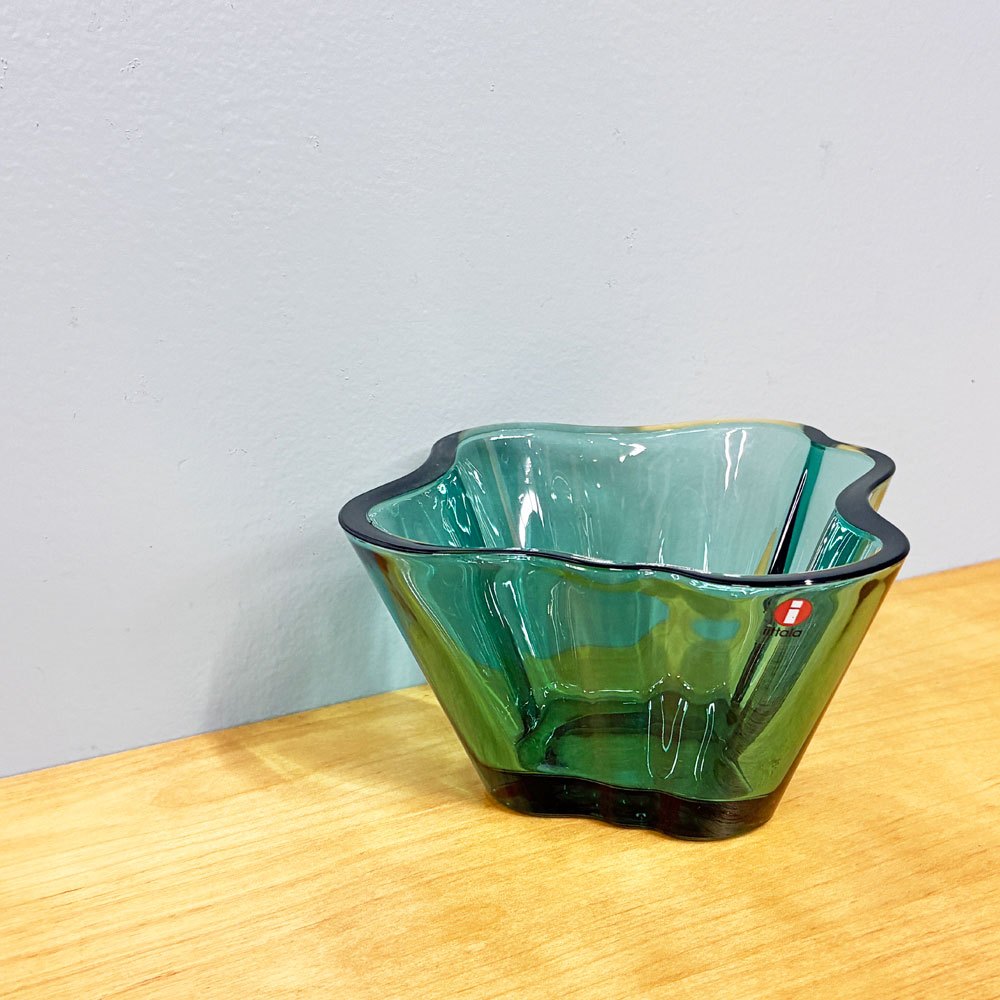 イッタラ iittala アルヴァ・アアルトコレクション Alvar Aalto Collection スモールボウル H75mm シーブルー 北欧雑貨 ◎
