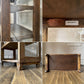 オールドメゾン old maison ガラスキャビネット Glass Cabinet No.OMU849N オープンシェルフ ディスプレイケース 飾り棚 4段 W50cm マンゴー材 ◎