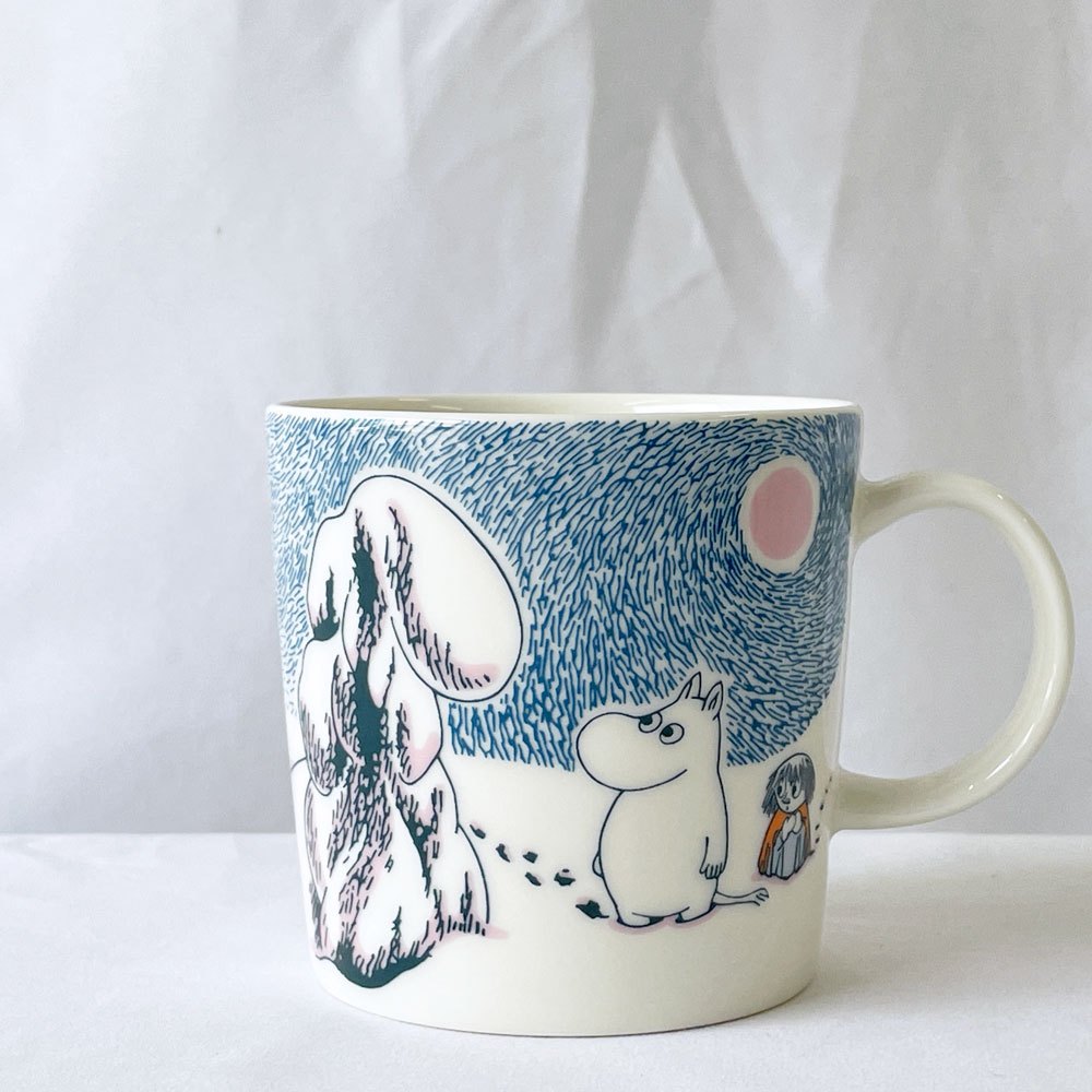 アラビア ARABIA ムーミンマグ MOOMIN クラウンスノーロード Crown Snow-load 2019年 冬限定 トーベ・ヤンソン フィンランド 北欧食器 ◇