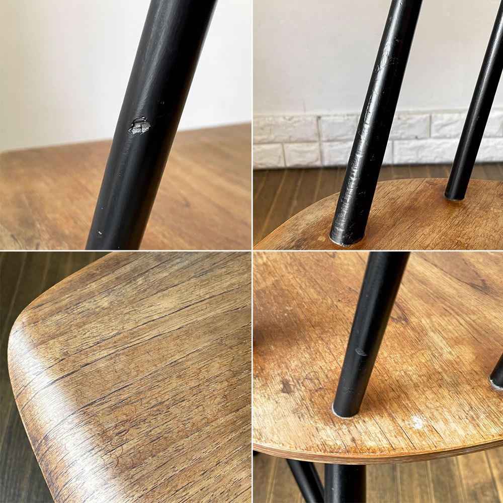 アスコ ASKO ファネットチェア Fanett chair イルマリ・タピオヴァーラ ダイニングチェア チーク材 50～60年代 フィンランド製 北欧ビンテージ 名作 ◎