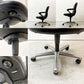 内田洋行 UCHIDA コアチェア CORE CHAIR デスクチェア オフィスチェア ブラックレザー キャスター付 説明書付 ●