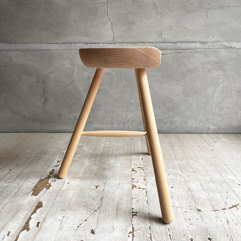 ワーナー Werner シューメーカーチェア Shoemaker Chair NO.49 スツール ビーチ材 ソープフィニッシュ  ラーズ・ワーナー デンマーク B ♪