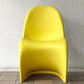 ヴィトラ vitra パントンチェア ダイニングチェア スタッキング イエロー ヴェルナー・パントン ミッドセンチュリー 定価58,300円 B ◇