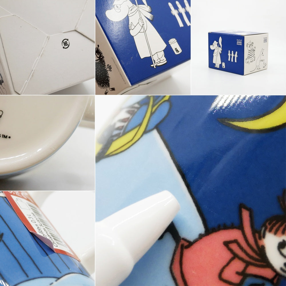 アラビア ARABIA ムーミンマグ MOOMIN クリスマスサプライズ 2009年 冬限定 フィンランド 北欧食器 箱付き ●
