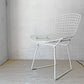 ノル Knoll 420 サイドチェア ワイヤーチェア ホワイト ハリー・ベルトイア Harry Bertoia ミッドセンチュリー 名作椅子 ★