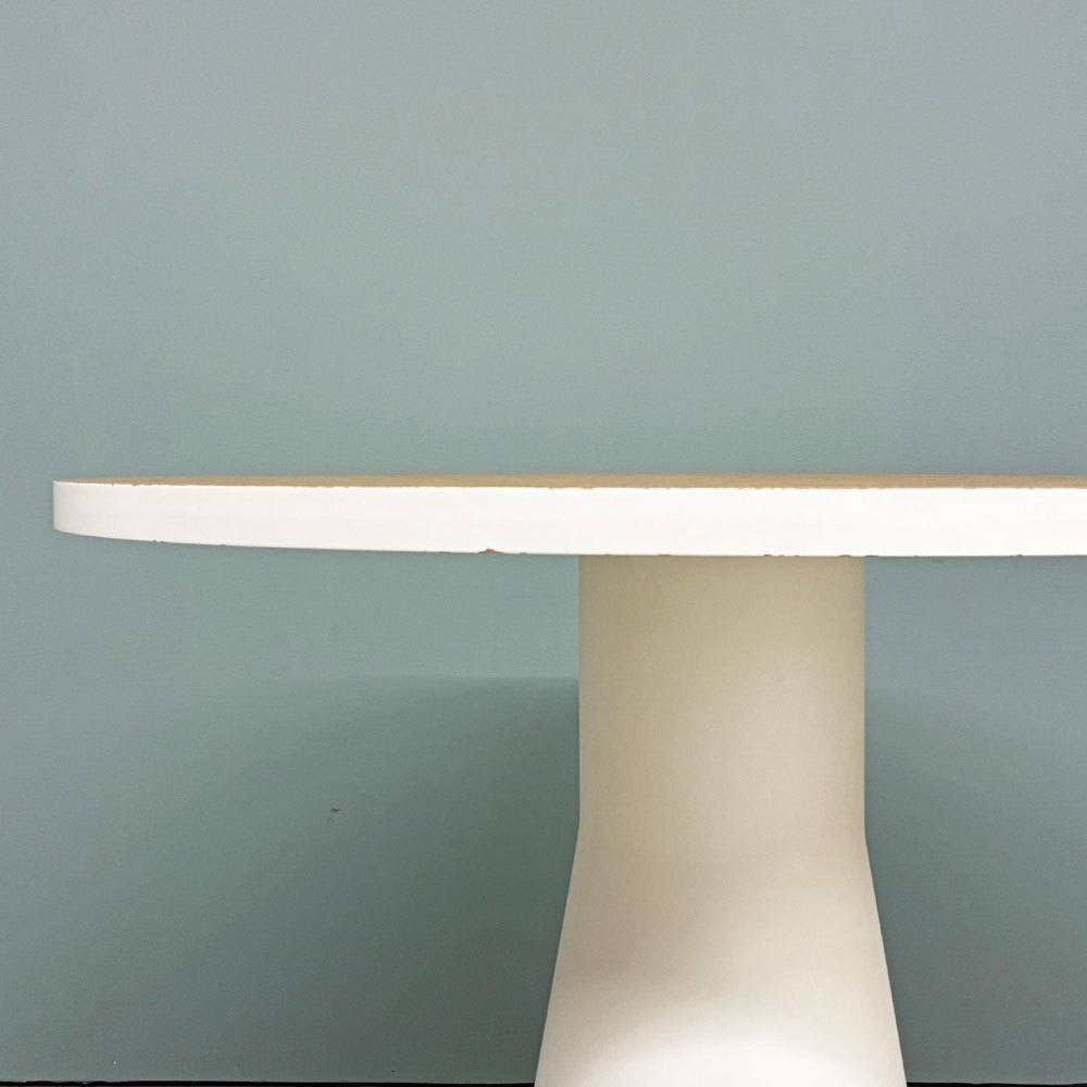 アンドリューワールド Andreu World リバーステーブル REVERSE カフェテーブル BM4520 オーク材天板 ラウンド Φ90cm 参考定価￥222,200- ◎