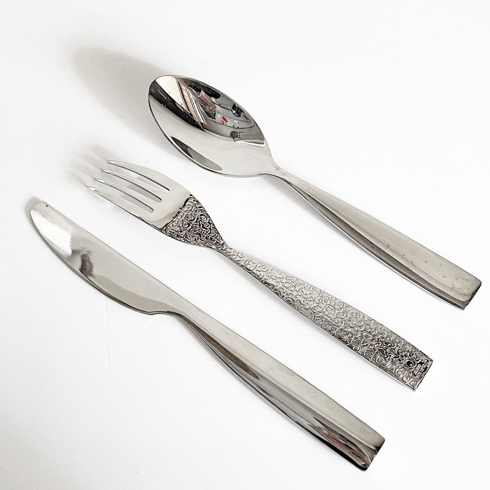 アレッシィ ALESSI ドレスド Dressed カトラリー ナイフ・フォーク・スプーン セット Marcel Wanders イタリア B ■