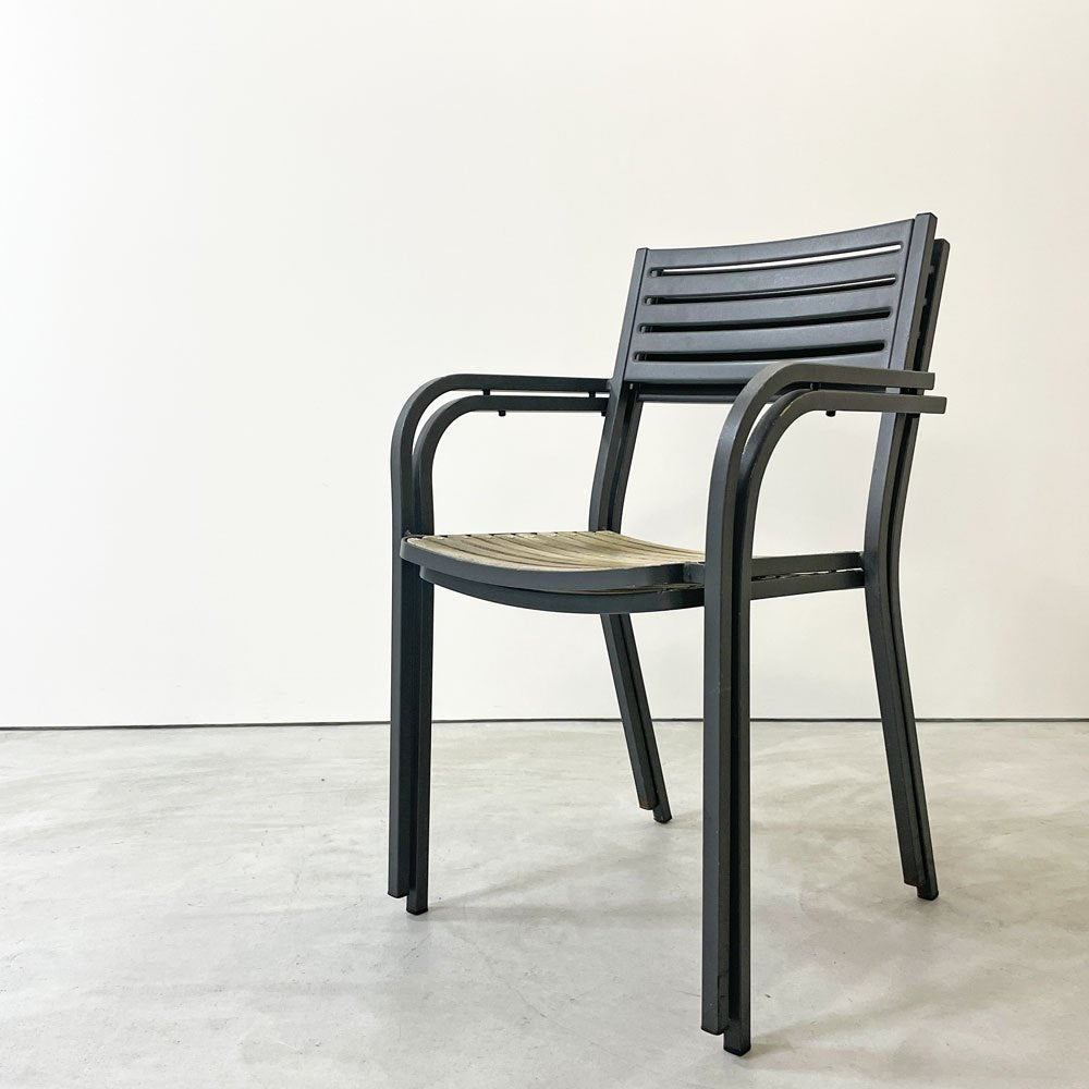 エミュー emu セーニョチェア SEGNOCHAIR ガーデンチェア アーム スタッキング イタリア ニ脚セット A ●