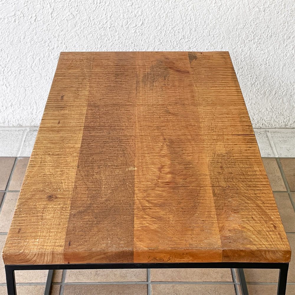 かなでもの カナデモノ KANADEMONO マンゴー無垢材 コーヒーテーブル ローテーブル ミニマルデザイン ◇