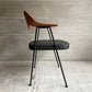 ケースファニチャー Case Furniture 675チェア ダイニングチェア アームチェア ウォールナット材 レザーシート ロビンデイ Robin Day ACTUS取扱 A ♪