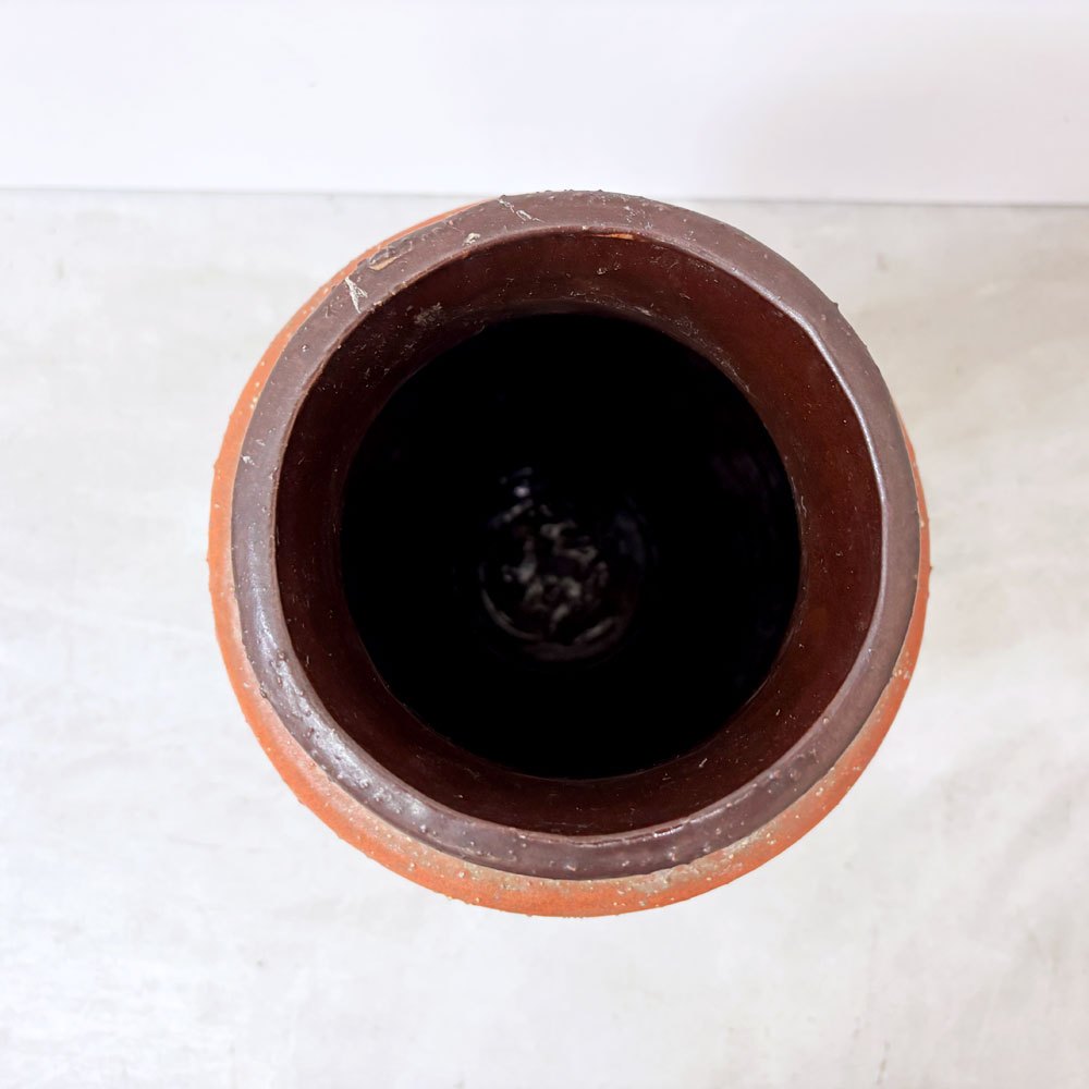 ファットラヴァ FAT LAVA フラワーベース 花瓶 壷 H54cm 西ドイツ West Germany ビンテージ ミッドセンチュリー ●