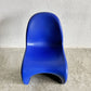 ヴィトラ vitra パントンチェア Panton Chair ブルー 屋内外使用可 ヴェルナー・パントン 旧モデル 廃番カラー ミッドセンチュリー スペースエイジ C 〓