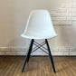 ハーマンミラー HermanMiller サイドシェルチェア ドゥエルレッグ DSW アルパイン × エボニー ポリプロピレン製 イームズ ミッドセンチュリー A ◎