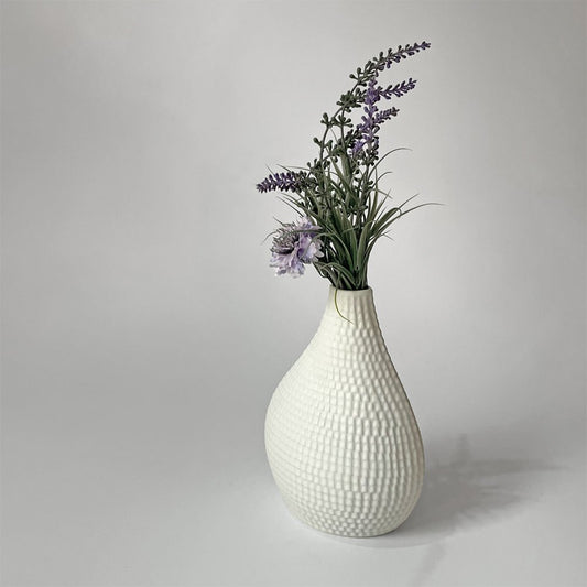 グスタフスベリ GUSTAVSBERG レプティル Reptil フラワーベース 花瓶 スティグ・リンドベリ Stig Lindberg 北欧 ビンテージ ホワイト ★