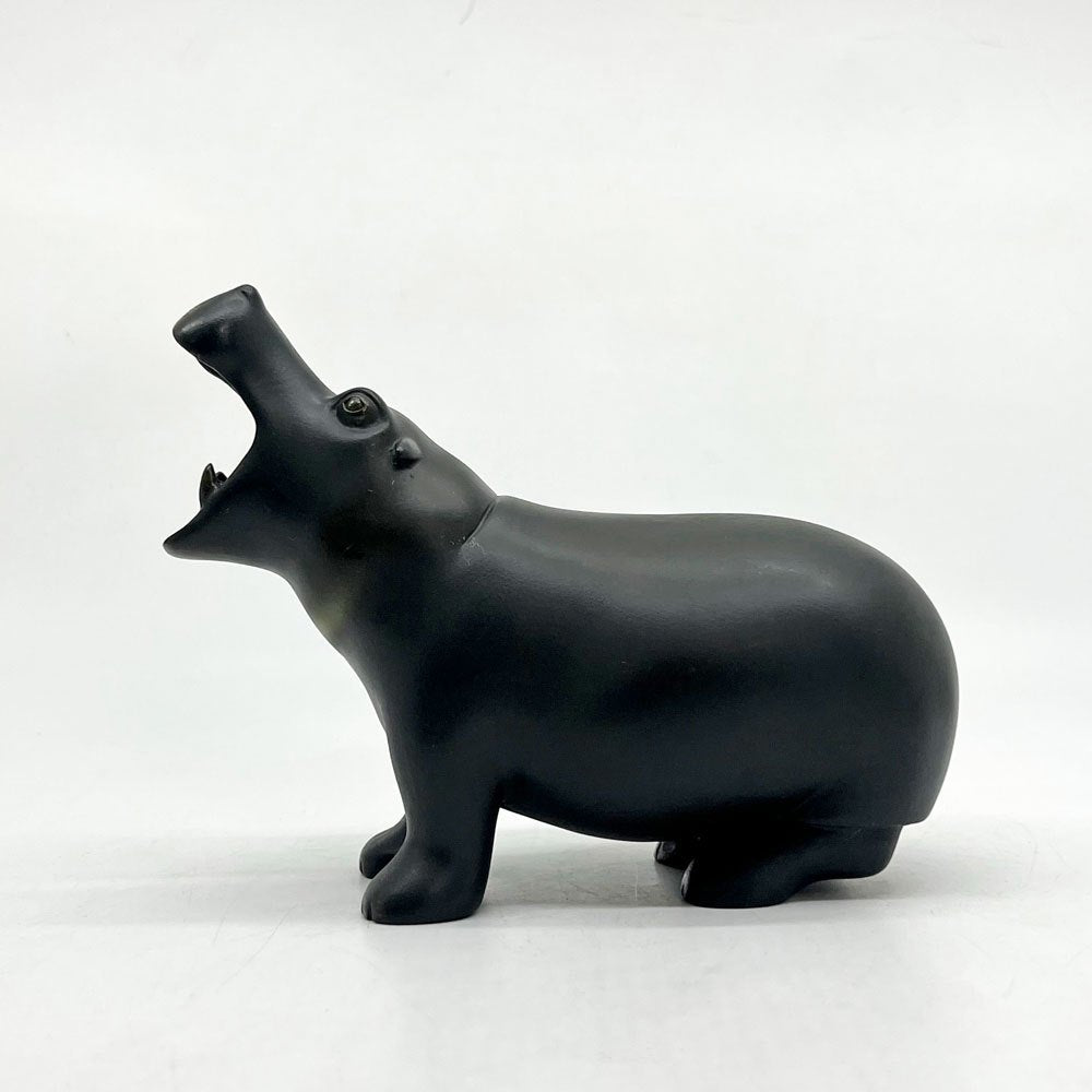 フランソワポンポン François Pompon フィギュア カバ Hippopotame フランス オブジェ 彫刻 セラミック  ●