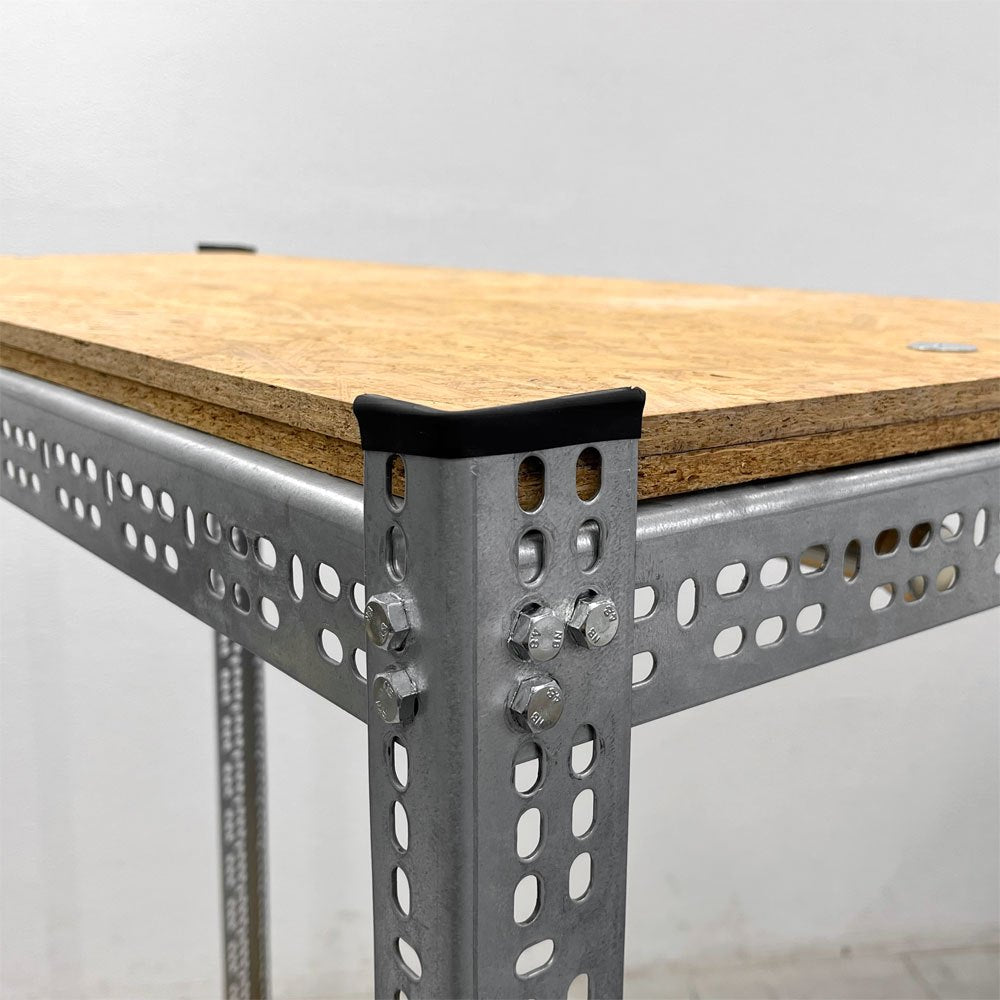 リオン LYON アングルシェルフ SLOTTED ANGLE SHELF ワードローブ シェルフ W140 x D64 x H175cm オーダー仕様 P.F.S取扱 〓