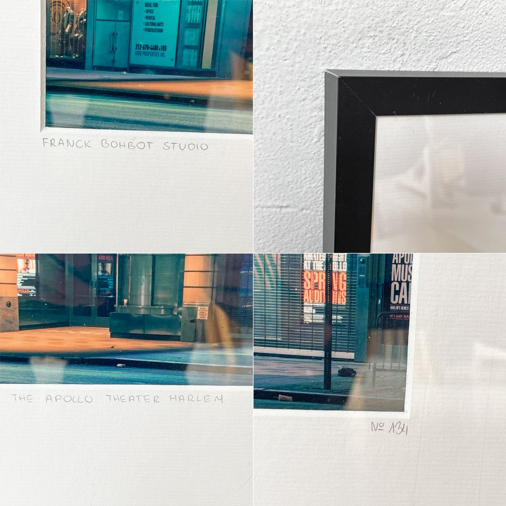 YellowKorner THE APOLLO THEATER HARLEM ポスター  フランク・ボボ Franck Bohbot  額装付き アクリル エディション有り ★