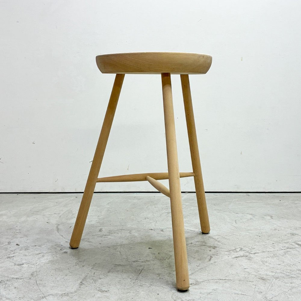 ワーナー Werner シューメーカーチェア Shoemaker Chair NO.69 スツール ビーチ材 ソープ仕上げ ラーズ・ワーナー ●