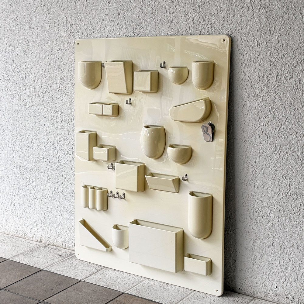 ヴィトラ vitra ウーテンシロ1 Uten.Silo 1 ホワイト 壁掛け収納 ウォールシェルフ インゴ・マウラー & ドロシー・ベッカー ミッドセンチュリー スペースエイジ ◇