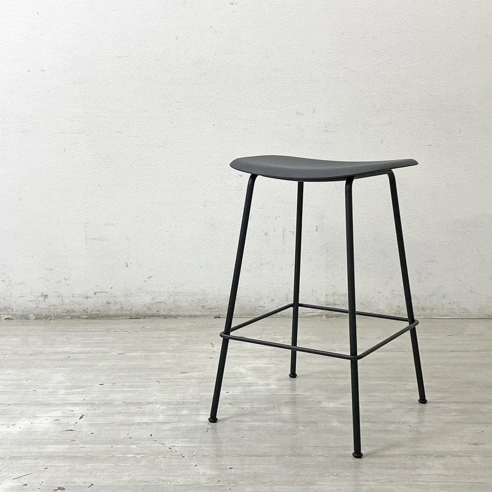 ムート muuto ファイバーカウンタースツール チューブベース FIBER COUNTER STOOL TUBE BASE ブラック イスコス・ベルリン 参考定価 ￥55,000- ●