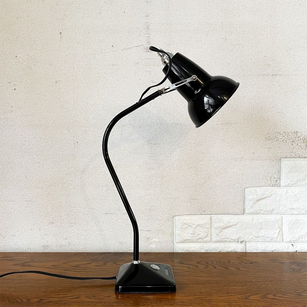 アングルポイズ ANGLEPOISE オリジナル 1227 ミニテーブル ORIGINAL 1227 MINI TABLE デスクライト ジェットブラック 定価￥38,500- ◎