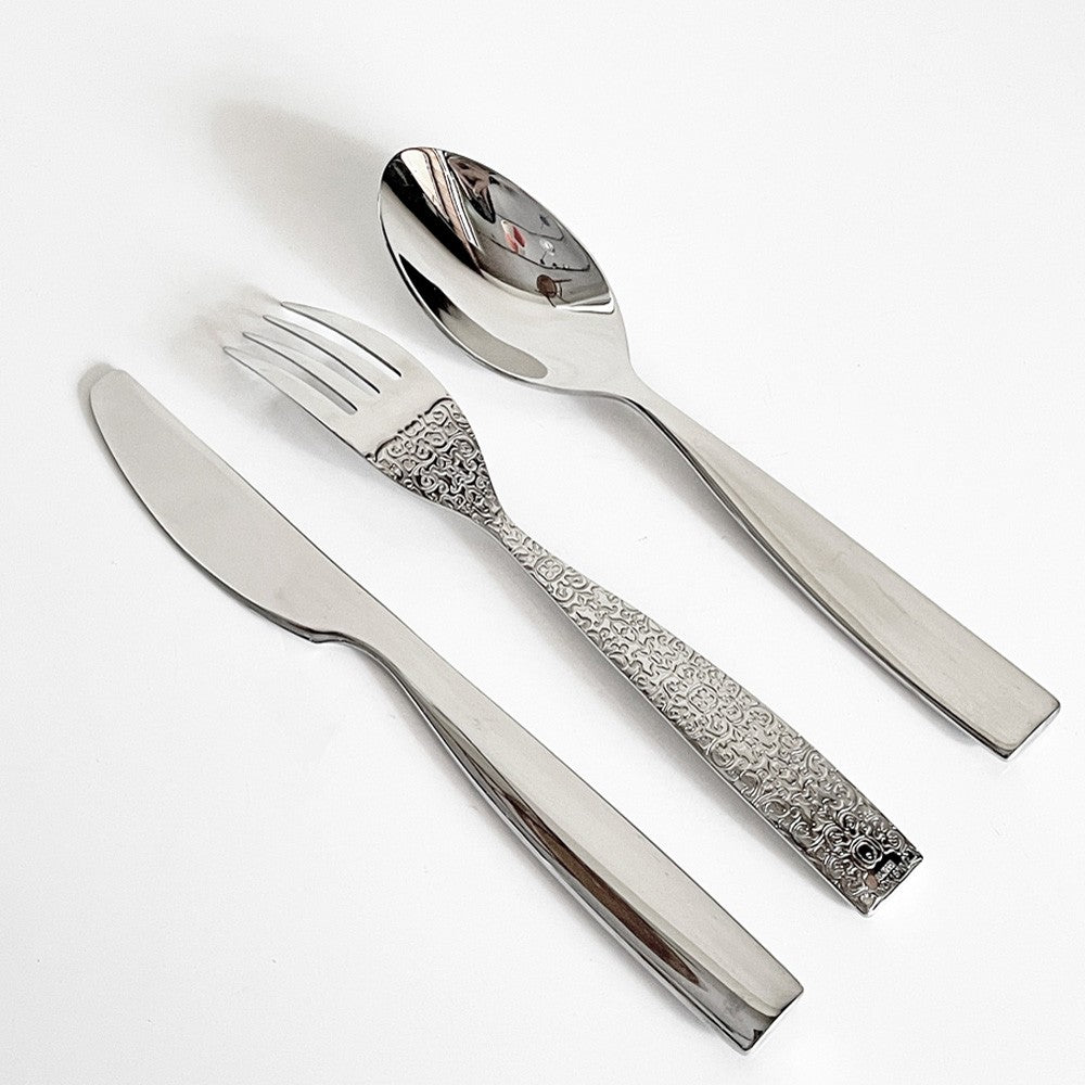 アレッシィ ALESSI ドレスド Dressed カトラリー ナイフ・フォーク・スプーン セット Marcel Wanders イタリア A ■