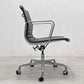 ハーマンミラー Herman Miller アルミナムグループ マネジメントチェア 本革 ブラック 5本脚 キャスター付 C&R イームズ 〓