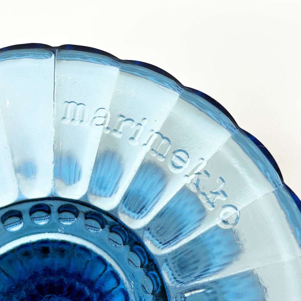 イッタラ iittala マリメッコ marimekko マリスコーリ Mariskooli マリボウル ターコイズブルー Lサイズ H15cm 北欧食器 ●