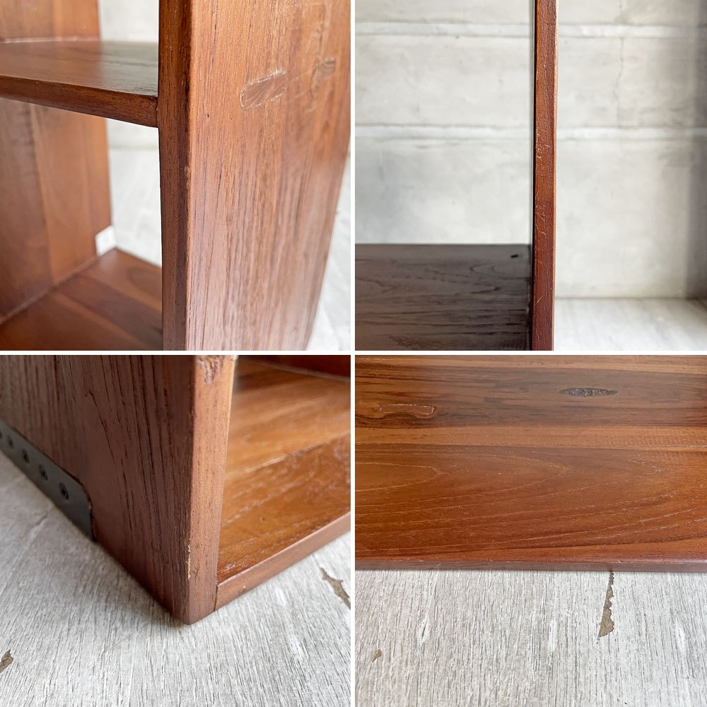 アクメ ファニチャー ACME furniture ディーボディ d-Bodhi トロイ TROY S オープンシェルフ 2段 チーク古材 インダストリアルテイスト A ♪