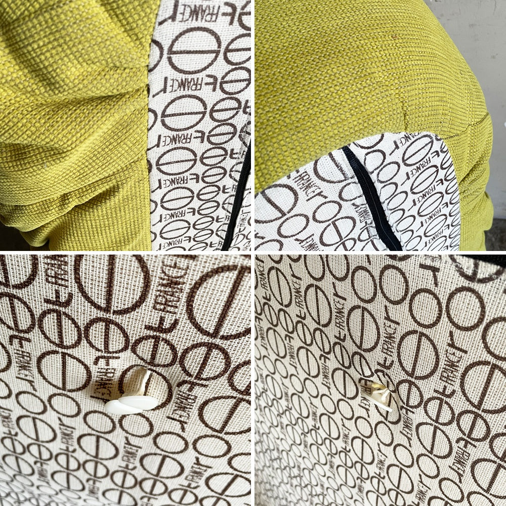 リーンロゼ ligne roset トーゴ TOGO 3Pソファ 3人掛けソファ 3シーター グリーン系 ファブリック ミッシェル・デュカロワ Michel Ducaroy ■