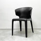 カッシーナ Cassina オラ 367 HOLA アームチェア 本革 フルレザー ブラック ハンス・ウェッツスタイン 定価￥374,000- ●