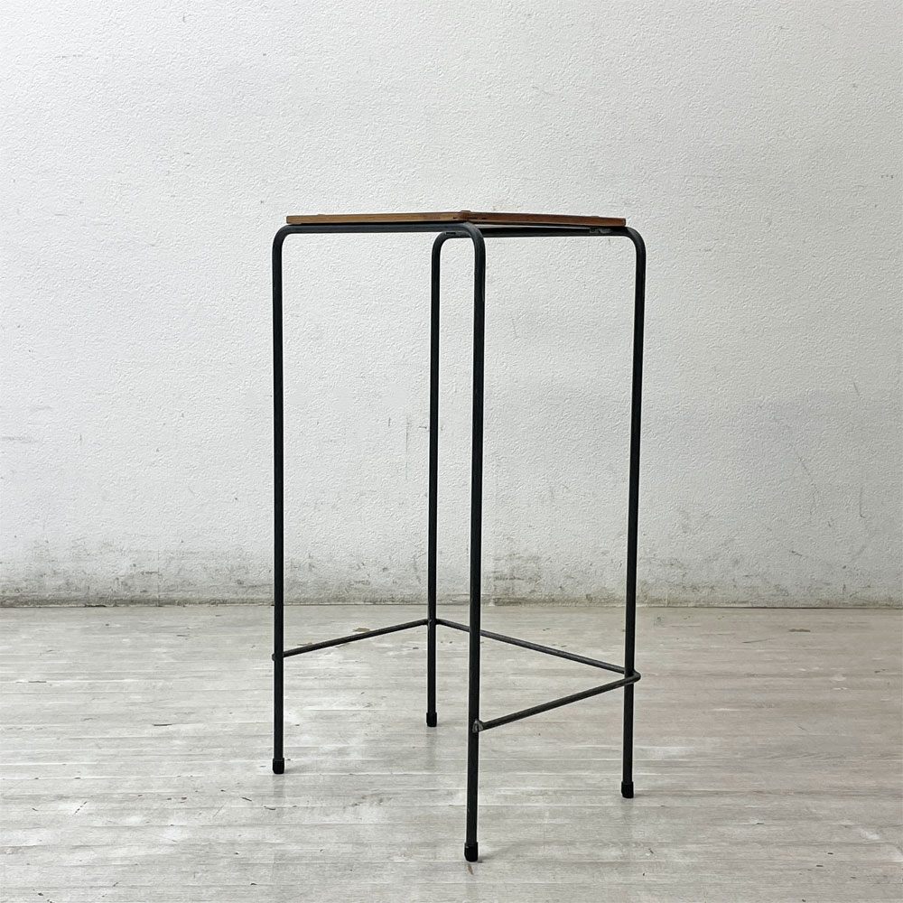 アデペシュ a.depeche ソコフスクールスハイツール socph school high stool スチール×アッシュ材 インダストリアル 定価16,280円 ●