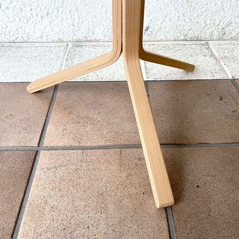 北欧スタイル ビーチ材 ハンガーラック コートハンガー プライウッド 高さ150cm ナチュラルモダン ◇