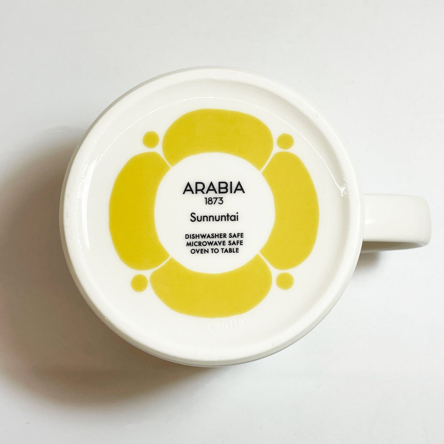 アラビア ARABIA スンヌンタイ Sunnuntai カップ＆ソーサー ビルガー・カイピアイネン 復刻 未使用品 フィンランド 北欧食器 ★