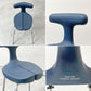 アーユル・チェア ayur-chair × ヒューマンメイド HUMAN MADE スツールタイプ SH49 四本脚 姿勢矯正 坐骨椅子 健康椅子 ネイビー 限定カラー 希少 ●