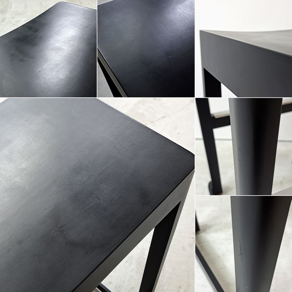 アルテック artek アトリエ バースツール Atelier Bar Stool H75cm ビーチ材 ブラックラッカー仕上げ タフ スタジオ TAF Studio スウェーデン 北欧家具 A ●