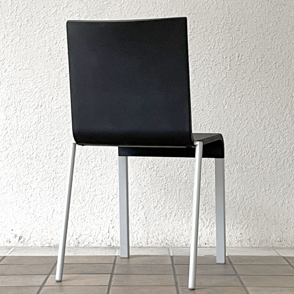 ヴィトラ vitra. ゼロスリー .03 ダイニングチェア ノンスタッキングチェア マールテン・ヴァン・セーヴェレン Maarten Van Severen ブラック A ◇