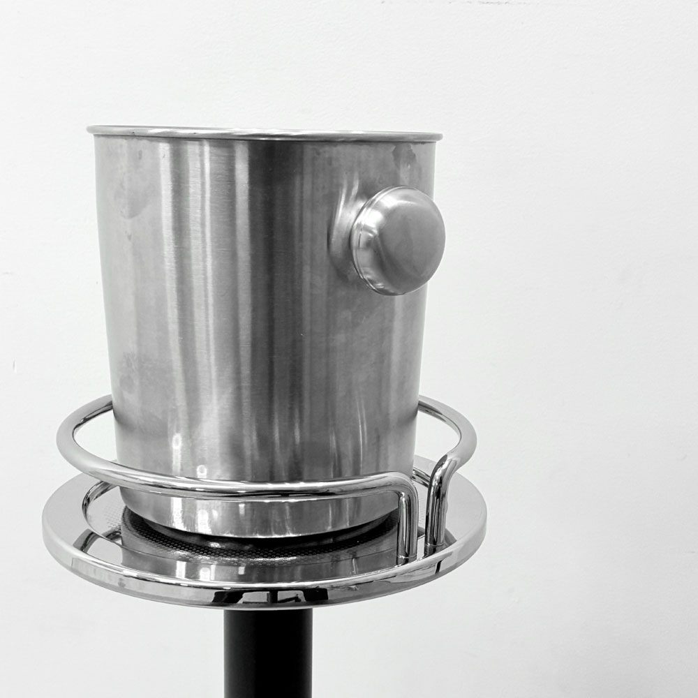 アレッシィ ALESSI ワインクーラースタンド 5059 エットーレソットサス + ステンレス ワインクーラー セット モダン イタリア 定価￥113,190～ ●
