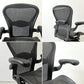 ハーマンミラー Herman Miller アーロンチェア Bサイズ ランバーサポート グラファイトベース ビル・スタンフ ＆ ドン・チャドウィック 現状品 ジャンク品 ●