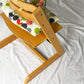 ストッケ STOKKE トリップトラップ TRIPP TRAPP ベビーチェア キッズチェア ベビーセット付き ナチュラル S/N3~ノルウェー 北欧家具 廃番クッション ◇