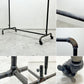 ダブルスタンダード W Standard ハンガーラック Hanger Rack HR-01BK キャスター付 ガス管 インダストリアルスタイル ●