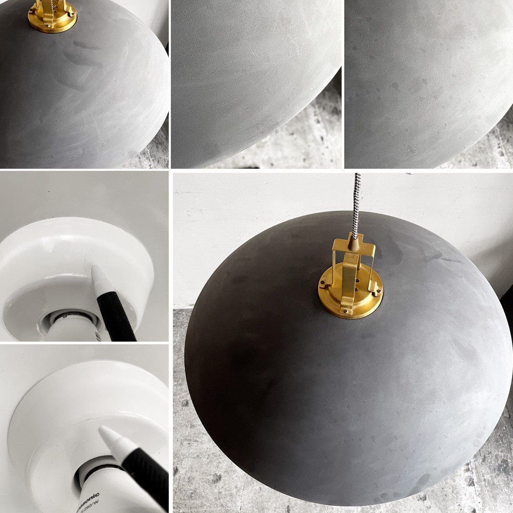 アートワークスタジオ ART WORK STUDIO マンデーペンダント Monday-pendant ペンダントライト アルミ製シェード 真鍮 Φ60cm インダストリアル モダン 定価￥45,100- ■