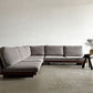 マスターウォール MASTERWAL デニッシュ DANISH SOFA 2シーターソファ 2人掛け W160cm ウォールナット無垢材 ファブリック 新品替えカバー付 合計定価￥509,300- 〓