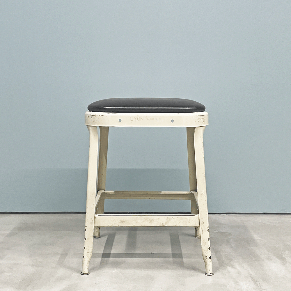 リオン LYON ファクトリースツール FACTORY STOOL スツール カウンターチェア Sサイズ インダストリアル P.F.S取扱い B ◎
