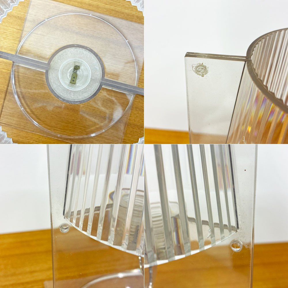 カルテル Kartell テイク TAKE テーブルランプ ポリカーボネート製 フェルーチョ・ラヴィアーニ Ferruccio Laviani スモーク イタリア ◎