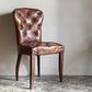 ハロ HALO チェスターチェア Chester chair ダイニングチェア レザー 本革 アンティークウィスキー antique whisky ビンテージ加工 アスプルンド取扱 B ■