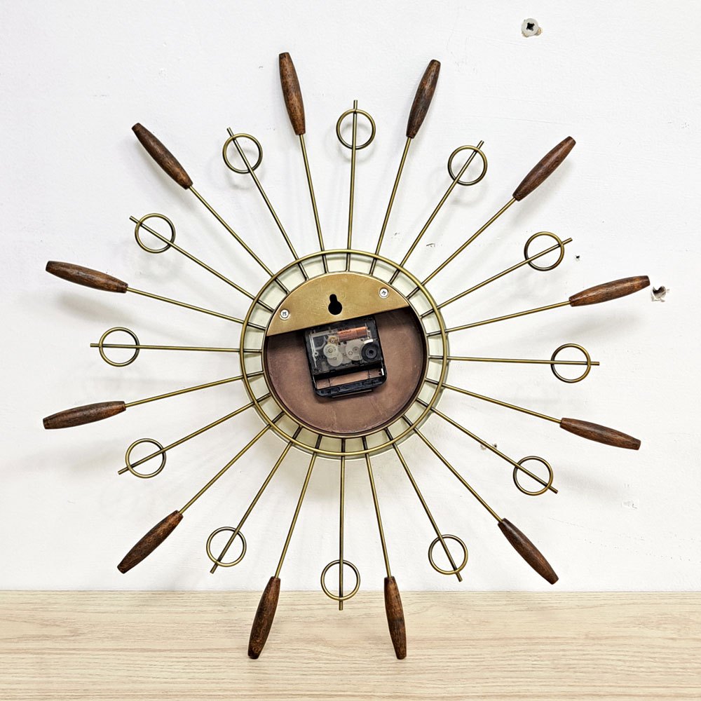 アクメファニチャー ACME Furniture マシュークロック MATHEW CLOCK 壁掛け時計 ウォールクロック オーク材×スチール ミッドセンチュリーデザイン ●