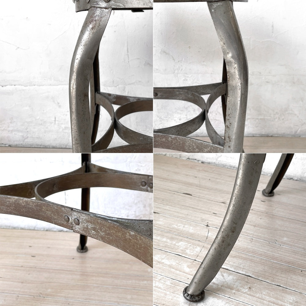 USビンテージ トレド Toledo パーラーチェア カフェチェア インダストリアル 工業系 ミッドセンチュリー デザイン UHL Art Steel C ★