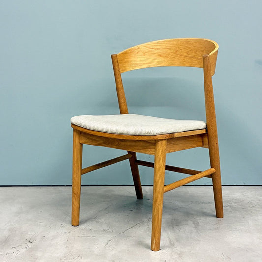 ウニコ unico ソルク SOLK ダイニングチェア オーク材 カバーリング ナチュラル 北欧スタイル 定価￥25,300- A ◎