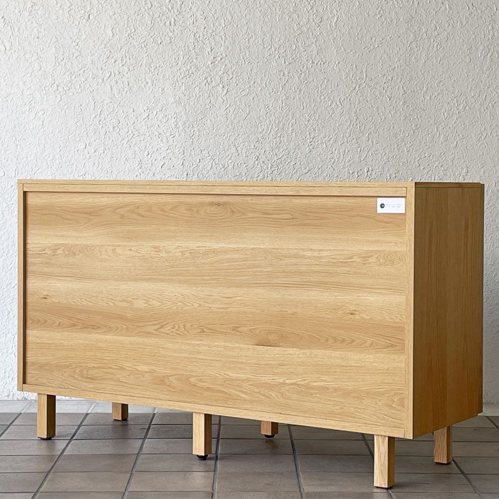 アクタス ACTUS トワード TOWARD キャビネット サイドボード オーク材 W120cm ナチュラルモダン ◇